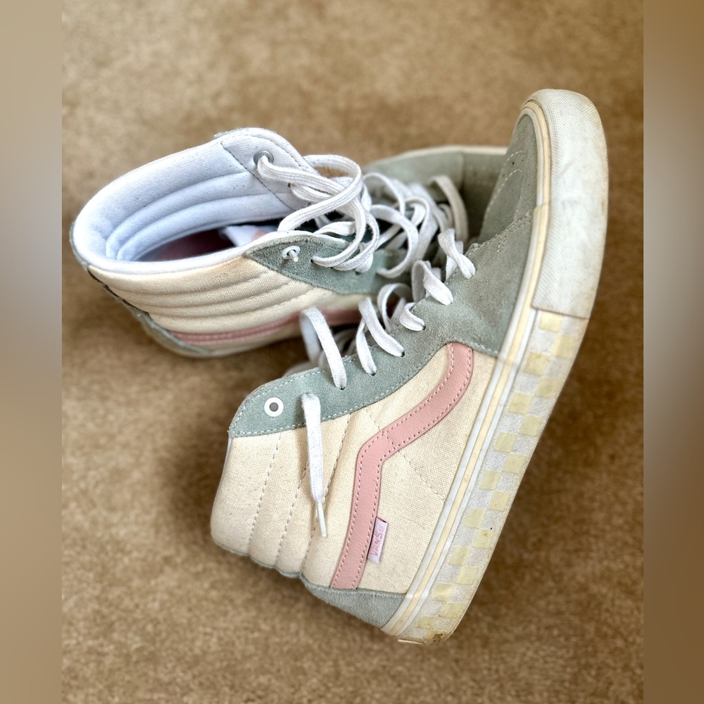 Vans SK8-HI Pro (Washout) – Blue/Antique Pastel Size Men 12